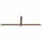 Ekena Millwork Eugene Smooth Timber Gable Bracket, Douglas Fir, 84"W x 24"H x 1 1/2"D x 3 1/2"F, 7/12 Pitch GBW084X24X0204EUG00SDF - alternate 4